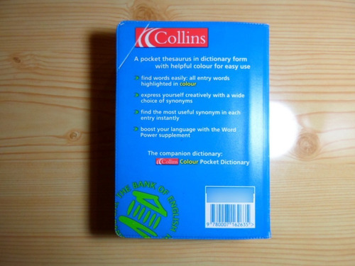 Colour Pocket Thesaurus - Harper Collins Staff