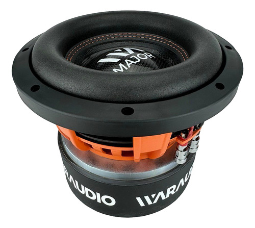 Subwoofer 12 PuLG Waraudio 2500rms Doble Bobina 1 Ohm Maj121 Color 1 Ohm / 1 Ohm