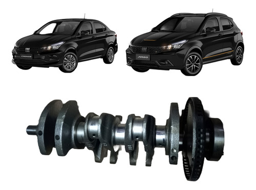 Virabrequim Fiat Argo Cronos 1.3 4cc 8v 2018 2022 2023 2024 (Usado)