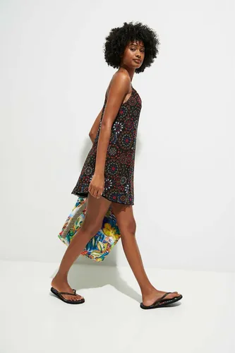 Vestido mandalas desigual sale