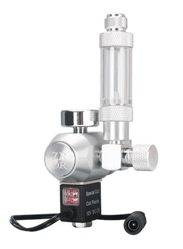 Imagem 3 de 3 de Kit Cilindro Alumínio Co2 De 3 L Regulador Com Solenóide 12v