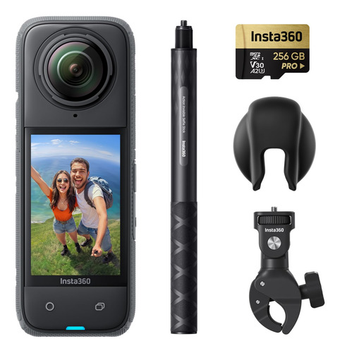 Cámara De Acción Insta360 X4 8k Waterproof 360 Con Accesorio