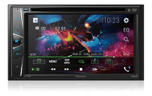 Imagem 2 de 3 de Dvd Player Pioneer 2 Din 6,2 C/ Usb Bt Aux Avh-g228bt