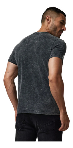 Polera Hombre J.j.o Muscle Fit Raw Edge Side Seams