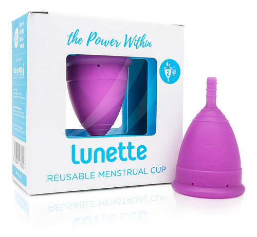 Copa Menstrual Natural Lunette Alternativa Para Tampones Y