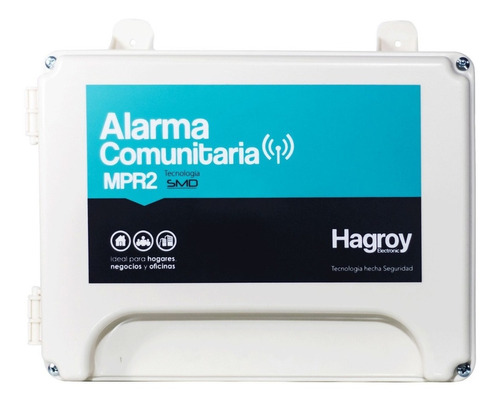 Alarma Comunitaria Mpr-2 Rf | Hg-mpr2-220