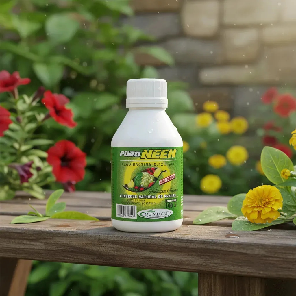 Inseticida Nim Óleo De Neem Controle De Pragas 100ml Natural
