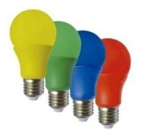 Imagen 3 de 6 de Lampara Led Bulbo Anti Insecto 5w Amarillo Mosquito