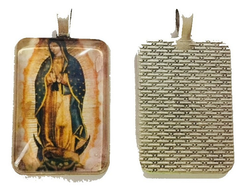 59 Medallas Virgen De Guadalupe Mide 3.5cm X 2.5cm