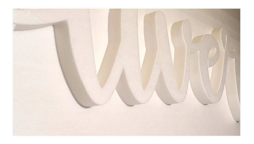 Imagen 8 de 9 de Letras Corporeas 2 Letras 70cm Tunombre Carteles Polyfan