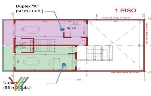 Imagen 8 de 14 de Duplex 1 Dormitorio A Estrenar En Venta