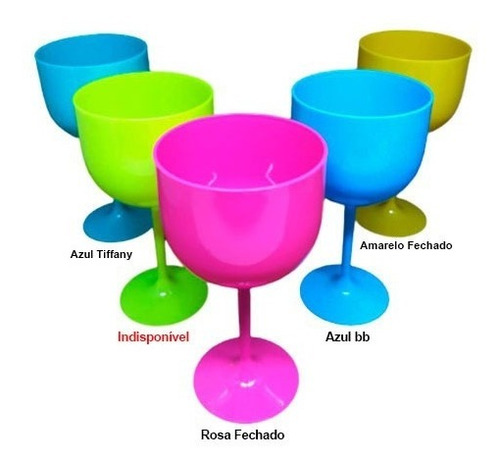 Imagem 3 de 7 de Kit 30 Taças De Gin 450 Ml Acrílico Personalizada Promoção