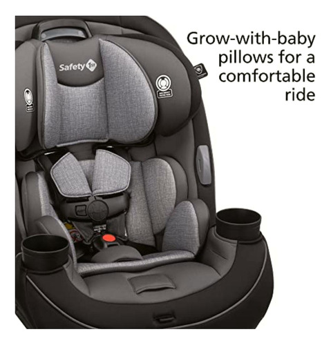 Safety 1st Auto Asiento Grow And Go 3 En 1, Carbon Rose