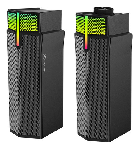 Parlantes Gamer Bluetooth Xtrike Me Pc Speaker Barra Sonido