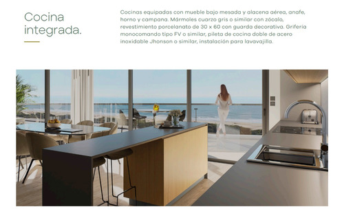 Departamento de 2 dormitorios en MANGLAR, Playa Brava Punta del Este