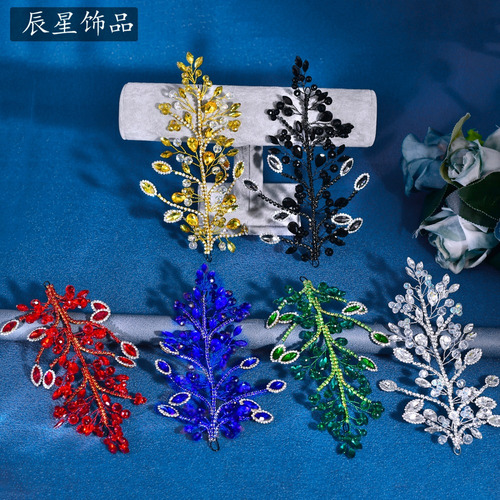 Accesorio De Pelo Nupcial Estilo Hada Para Fiestas, Multicol