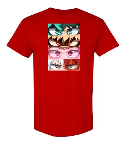 Camiseta Variedad De Colores Vq01 Boku No Hero