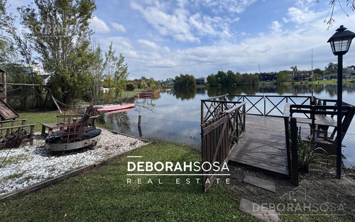 Casa En Venta 6 Ambientes Al Lago Con Pileta Y Muelle - Zona Norte Escobar El Cantón