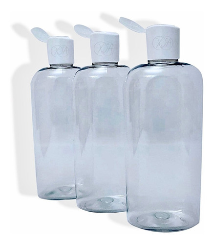 Envase De 250 Ml Oval Con Tapa! Gel Antibacterial! 30 Piezas