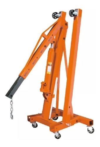 Imagen 3 de 7 de Guinche Pluma Hidraulico Plegable 2 T Levanta Motor Garantia 2 Años
