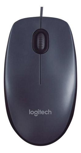 Mouse Logitech  Mouse M90 Negro