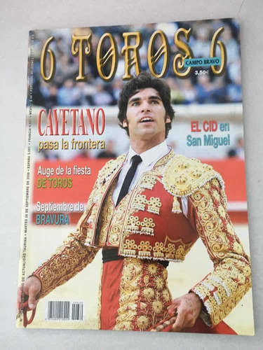 Revista 6 Toros 6. No. 639. 26-octubre-2006. Campo Bravo.