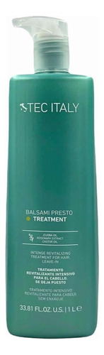 Tratamiento Balsami Presto 1 Litro Tec Italy Color De Cabello N/a Fragancia Del Tratamiento N/a