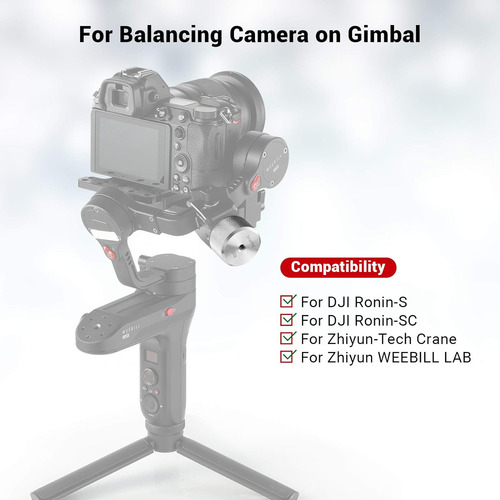 Contrapeso Extraíble 7.05 Oz Para Dji Ronin S/ronin Rs 2 / R