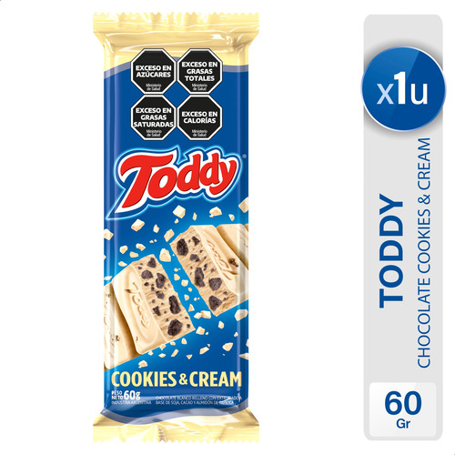Chocolate Toddy Cookies & Cream Galletitas - Mejor Precio