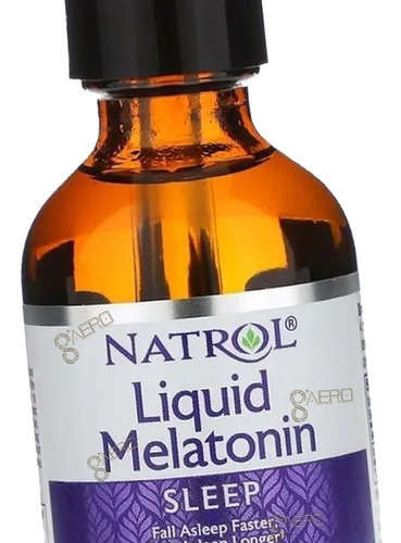 Imagen 1 de 1 de Natrol Melatonina Liquida 1 Mg | Rapida Absorción | 60 Ml Sabor Berry