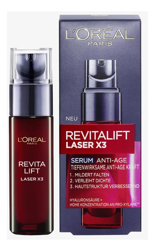 Loreal Revitalift Laser X3 Serum Anti Signos De La Edad 30ml