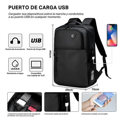 Mochila antirrobo impermeable genold hotsell