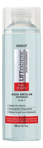 Agua Micelar Antiedad 3 En 1 Lift Extreme Acido Hialuronico