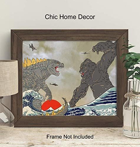 Póster De Shin Godzilla - King Kong - Godzilla Vs Kong - Ka