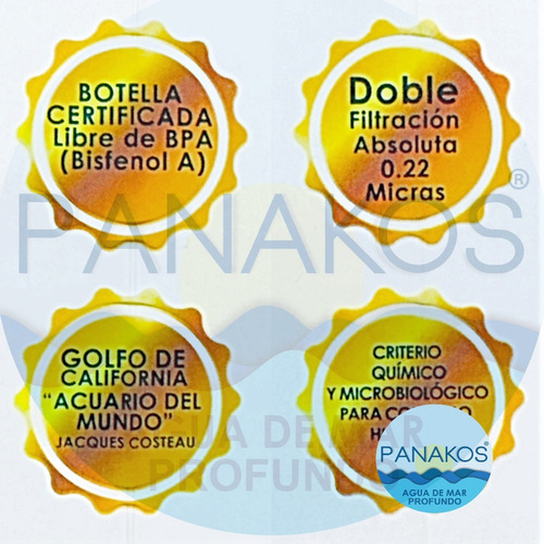 Agua De Mar Orgánica Hipertónica 6 Litros Envío Gratis