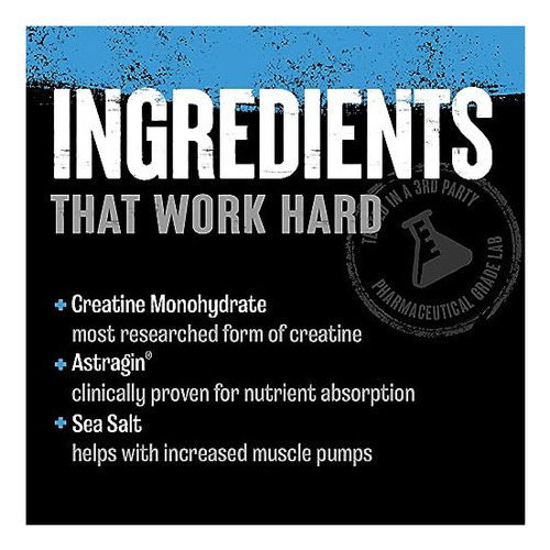 Tabletas Masticables De Creatina Con Astragin Animal Creatin