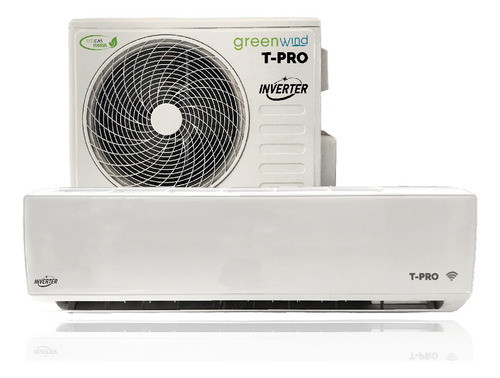 Imagen 1 de 9 de Aire Acondicionado Greenwind T- Pro Inverter 18000 Btu