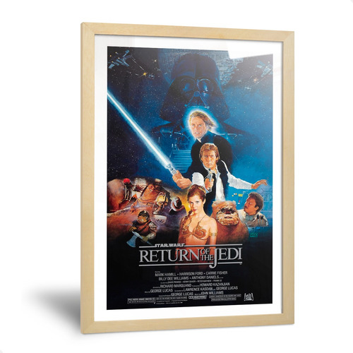 Cuadro Star Wars Trilogía Posters Carteles De Cine 35x50cm