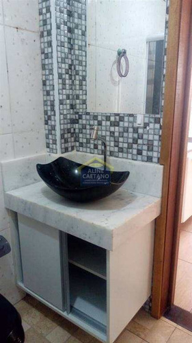 **canto Do Forte - 260m Praia** Apto1dorm/ 1vaga. Só R$225 Mil! - Vext06065