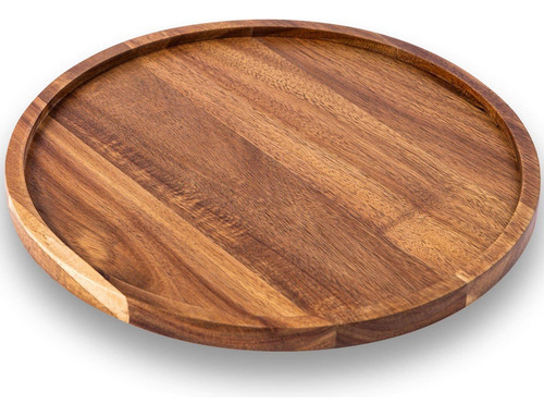 Bandeja De Madera Cristalina V6, Bandeja De Madera Para Serv