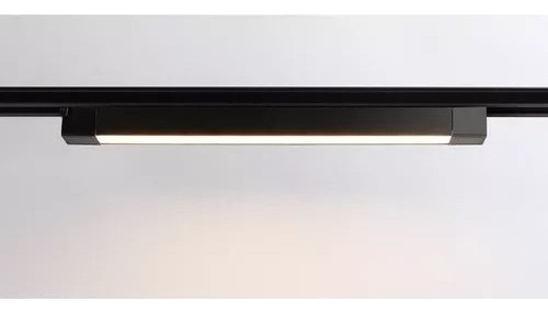Luminária Led Difusa Linear 35w P/ Trilho Eletrificado 3000k Cor Preto 110v/220v
