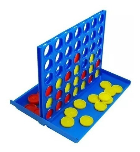 Juego De Mesa 4 En Linea Didáctico Bingo Para Niños Niñas