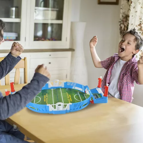 Jogo De Futebol Mesa Infantil Estilo Botão Brinquedo Menino