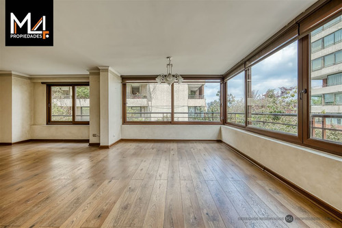 Departamento Amplio En Arriendo De 4 Dorm. En Las Condes