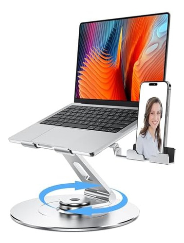 Soporte Ajustable Para Computadora Portátil Con Base Girator