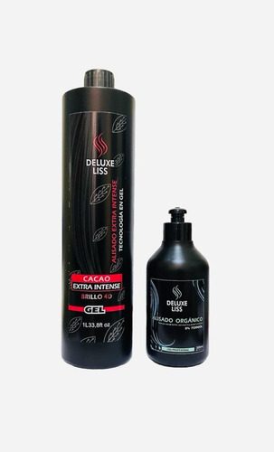 Alisado Progresivo Deluxe Liss® Kit: Gel 1l + Orgánico 300ml