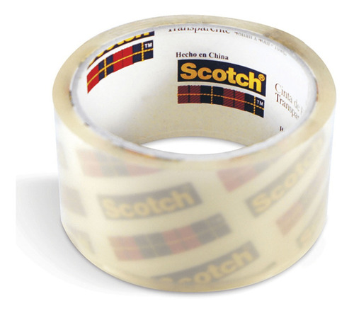Imagen 2 de 5 de Cinta De Embalar Scotch Transp Empaque 48mm X40mts (packx6)