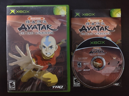 Avatar The Last Airbender Xbox Clásico Original Físico Usado