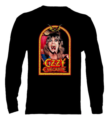 Polera Manga Larga Ozzy Osbourne - Ver 06 - Vale Gamess