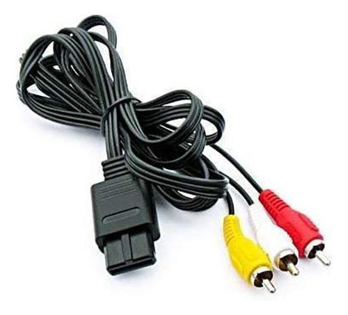 Cable de vídeo AV con tubo LCD LED para Super Nintendo 64 N64